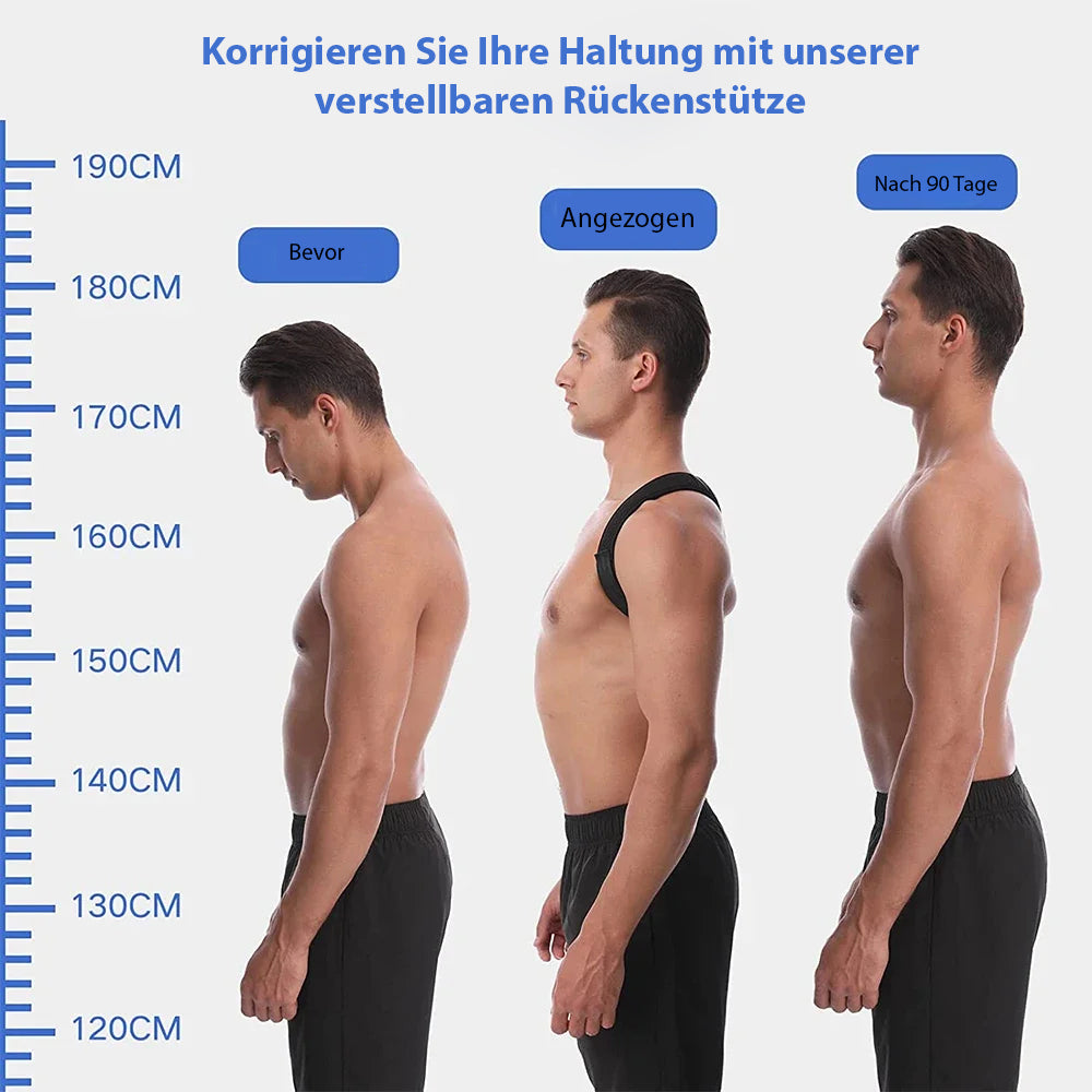 Fitgalaxie Verstellbare Rückenstütze