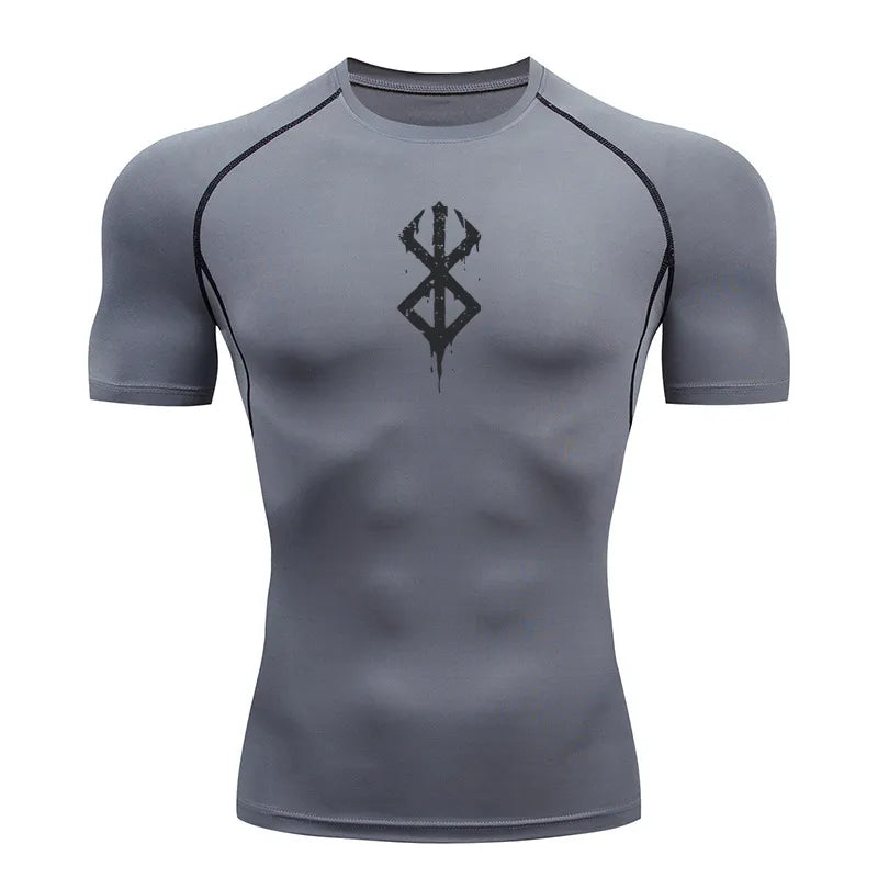 Fitgalaxie Berserk kompressionsshirt